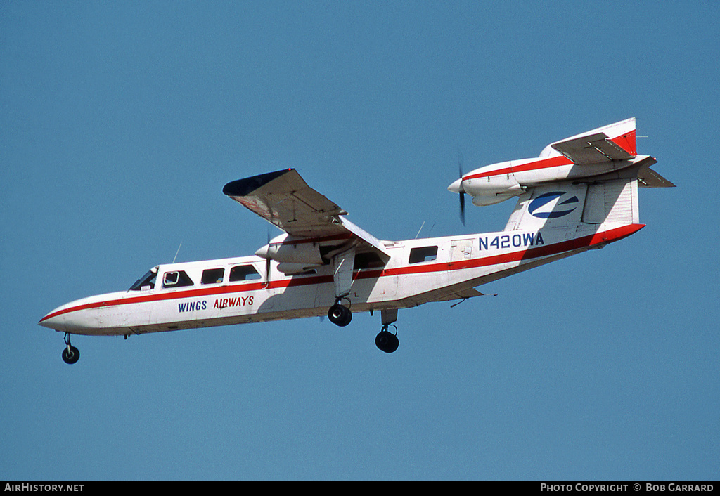 Aircraft Photo of N420WA | Britten-Norman BN-2A Mk.3-3 Trislander | Wings Airways | AirHistory.net #28997