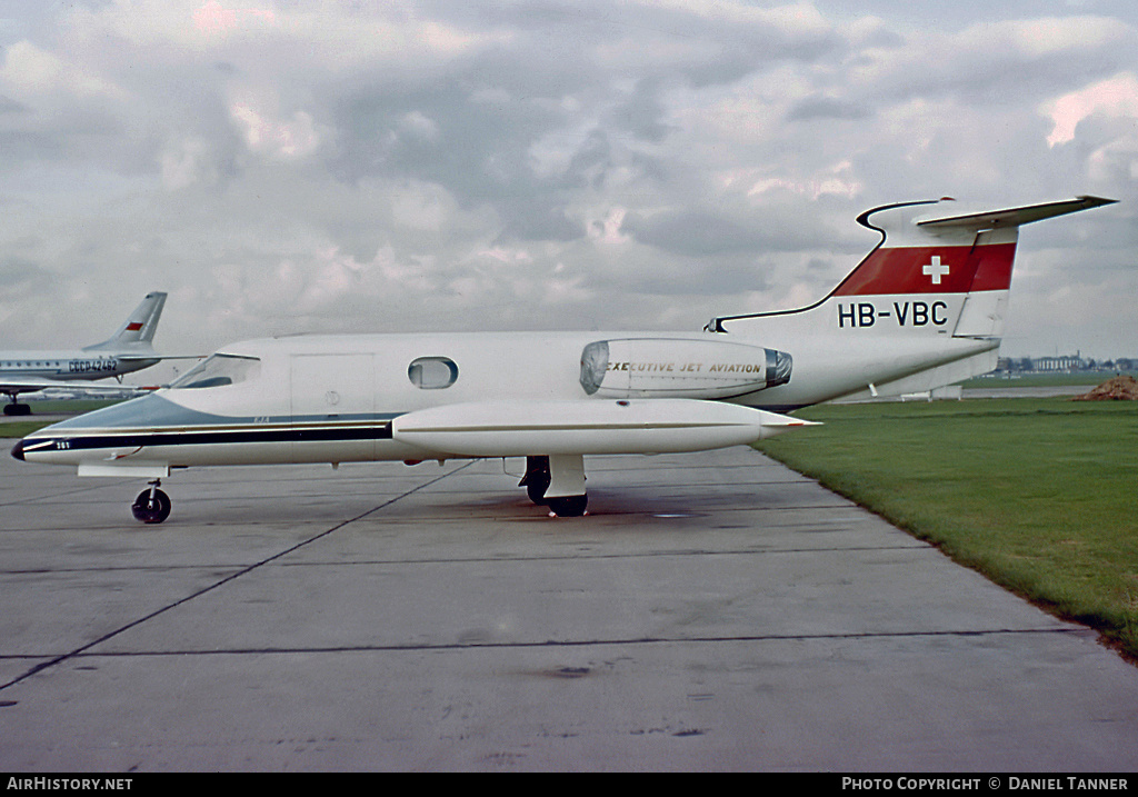 Aircraft Photo of HB-VBC | Lear Jet 23 | Executive Jet Aviation | AirHistory.net #28999