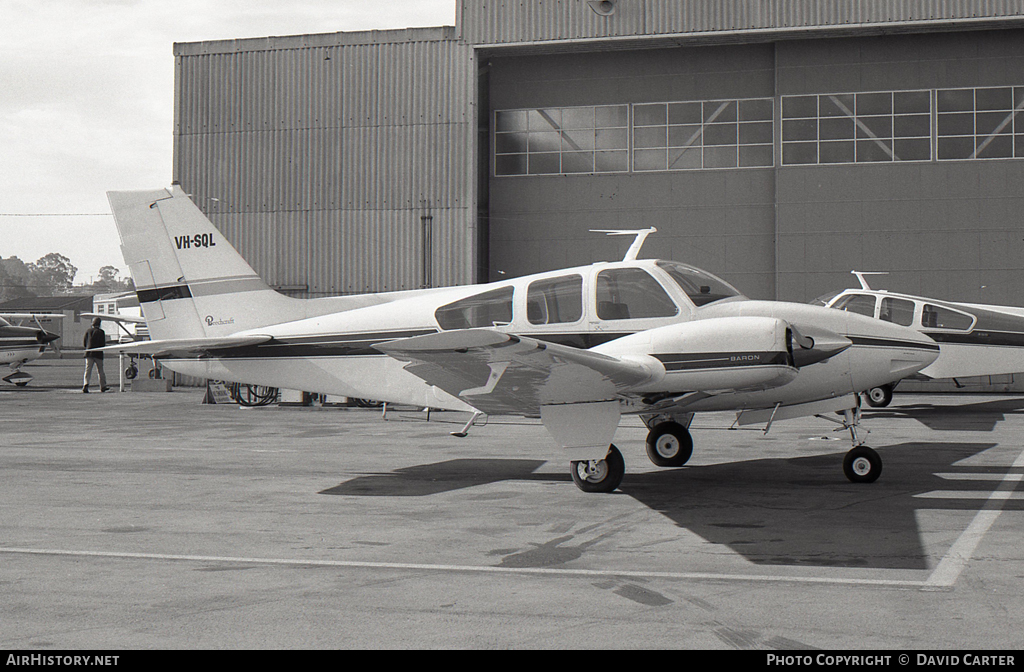 Aircraft Photo of VH-SQL | Beech B55 Baron (95-B55) | AirHistory.net #29007