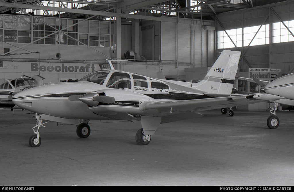 Aircraft Photo of VH-SQM | Beech E55 Baron | AirHistory.net #29012