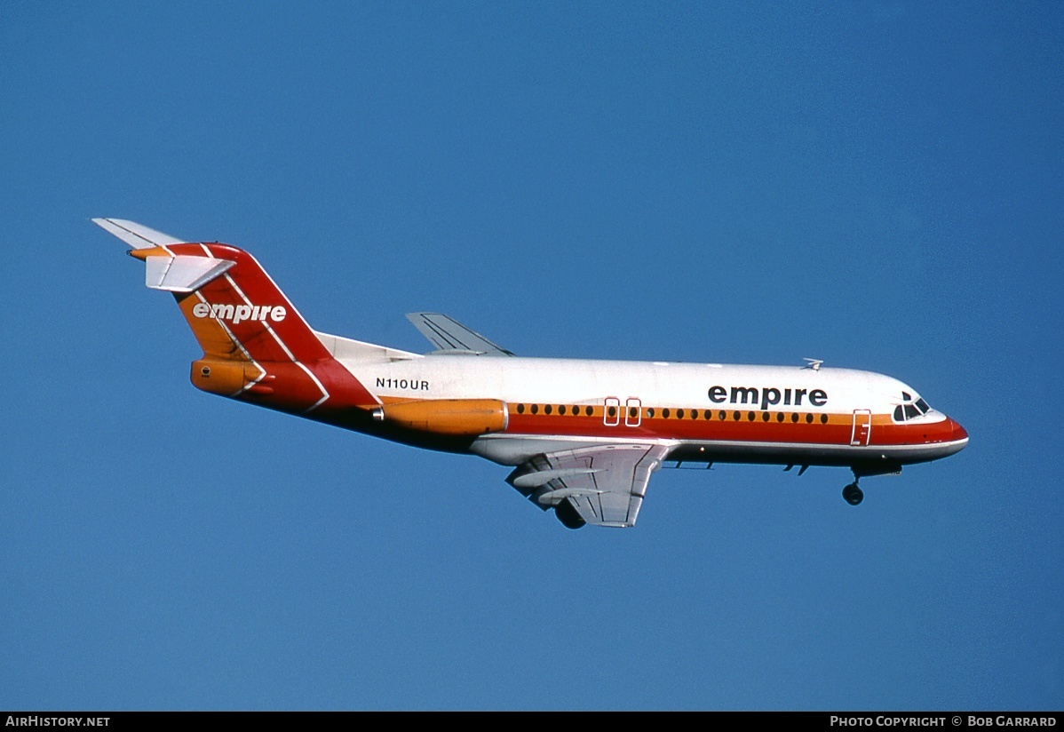 Aircraft Photo of N110UR | Fokker F28-4000 Fellowship | Empire Airlines | AirHistory.net #29016