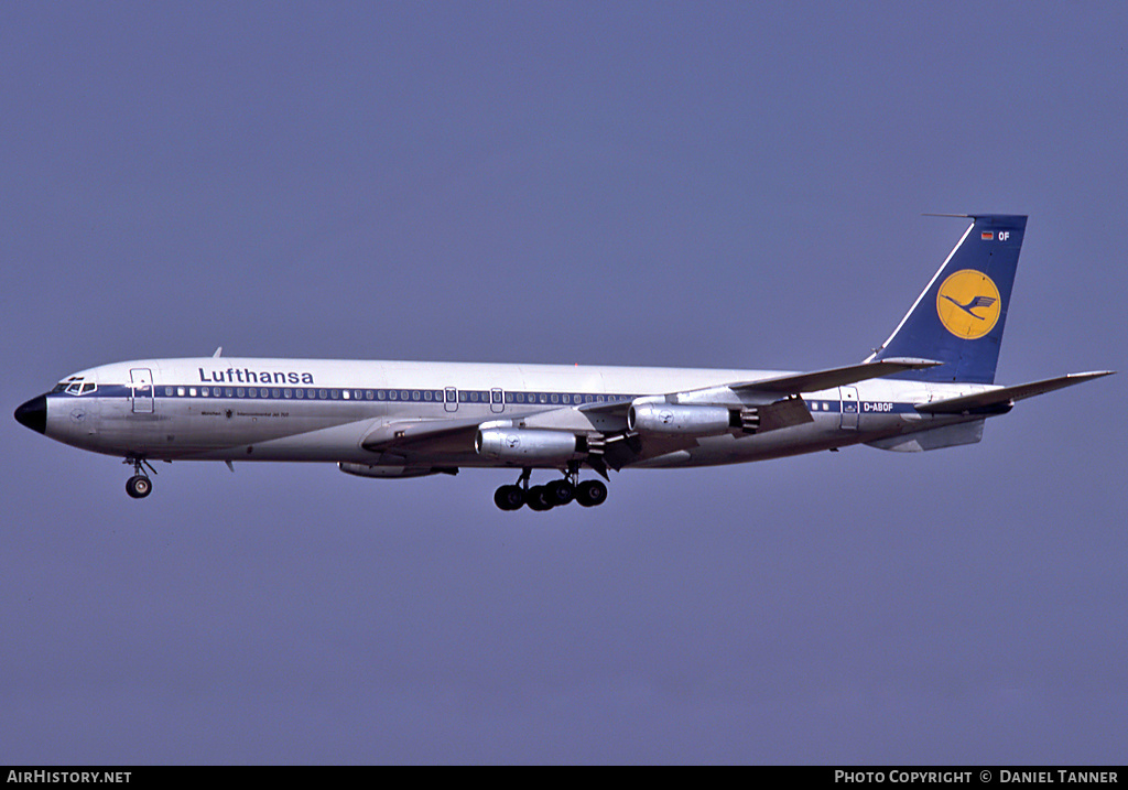 Aircraft Photo of D-ABOF | Boeing 707-430 | Lufthansa | AirHistory.net #29026