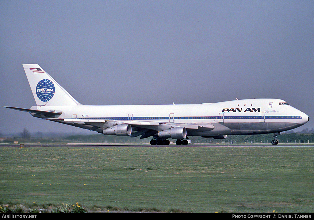 Aircraft Photo of N748PA | Boeing 747-121 | Pan American World Airways - Pan Am | AirHistory.net #29027