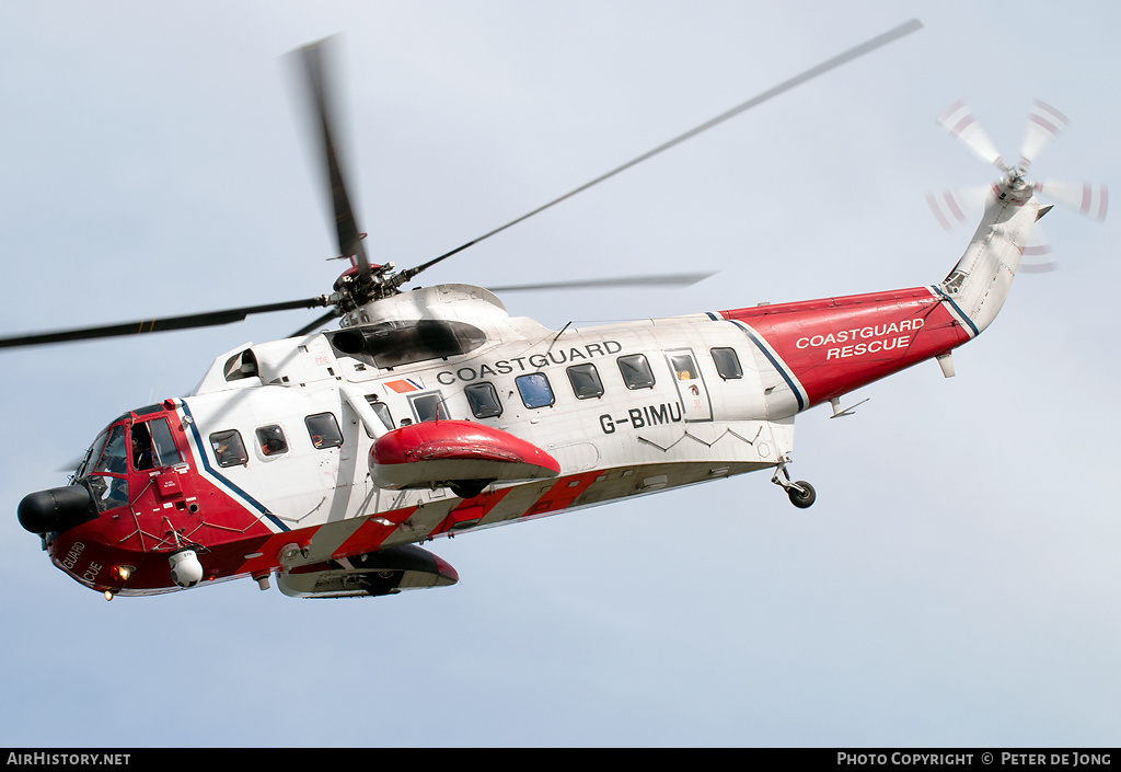 Aircraft Photo of G-BIMU | Sikorsky S-61N MkII | Kustwacht - Netherlands Coastguard | AirHistory.net #29030