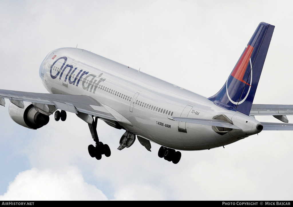 Aircraft Photo of TC-OAA | Airbus A300B4-605R | Onur Air | AirHistory.net #29041