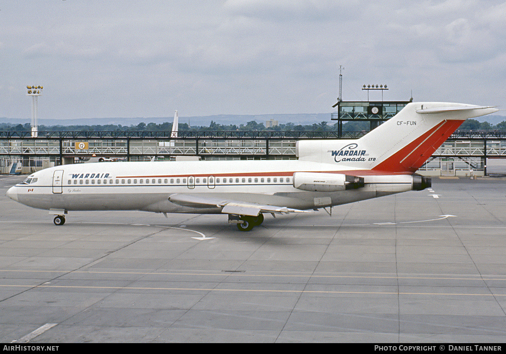 Aircraft Photo of CF-FUN | Boeing 727-11 | Wardair Canada | AirHistory.net #29046
