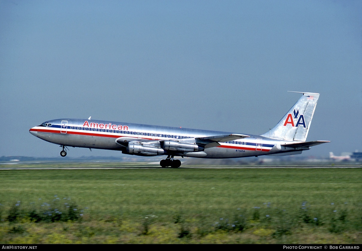 Aircraft Photo of N7521A | Boeing 707-123B | American Airlines | AirHistory.net #29049
