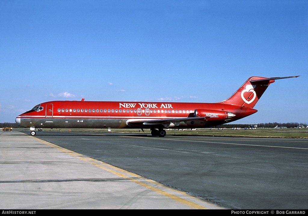Aircraft Photo of N523NY | McDonnell Douglas DC-9-32 | New York Air | AirHistory.net #29062