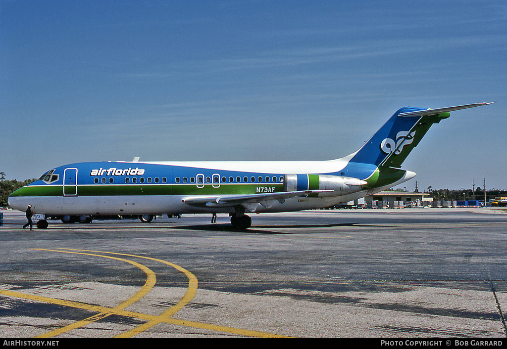Aircraft Photo of N73AF | McDonnell Douglas DC-9-15RC | Air Florida | AirHistory.net #29078
