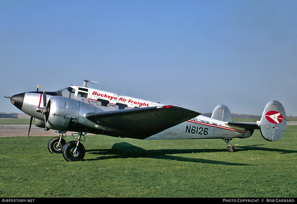 Aircraft Photo of N6126 | Beech Expeditor 3N | Buckeye Air Freight | AirHistory.net #29093