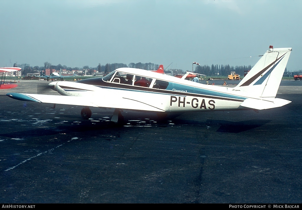 Aircraft Photo of PH-GAS | Piper PA-30-160 Twin Comanche B | AirHistory.net #29097