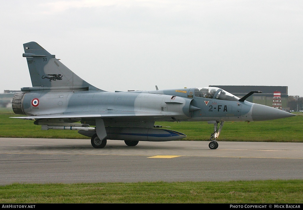 Aircraft Photo of 53 | Dassault Mirage 2000-5F | France - Air Force | AirHistory.net #29101