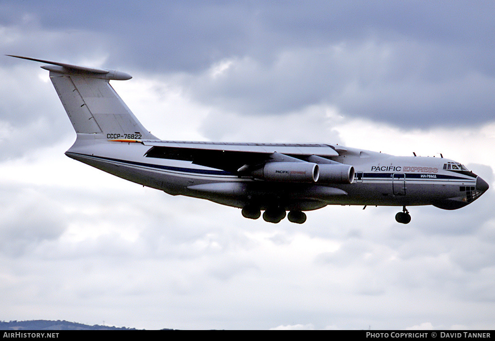 Aircraft Photo of CCCP-76822 | Ilyushin Il-76MD | Pacific Express | AirHistory.net #29164