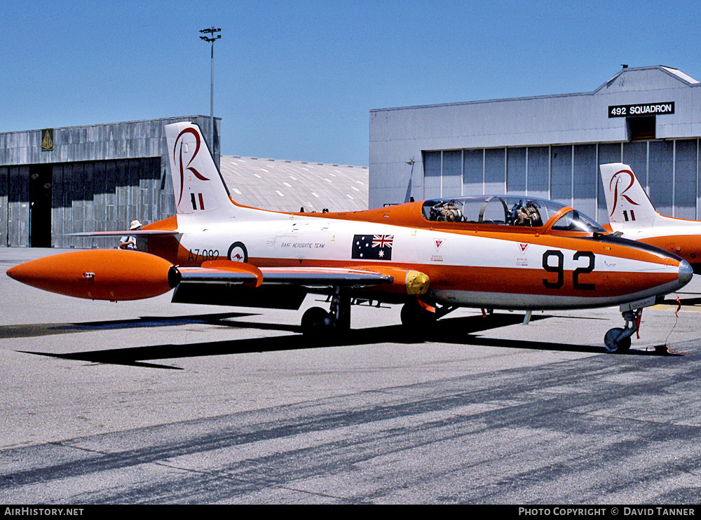 Aircraft Photo of A7-092 | Commonwealth CA-30 (MB-326H) | Australia - Air Force | AirHistory.net #29175