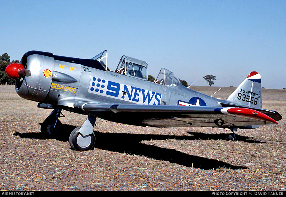 Aircraft Photo of VH-USR / 93555 | North American AT-6G Texan | USA - Air Force | AirHistory.net #29183