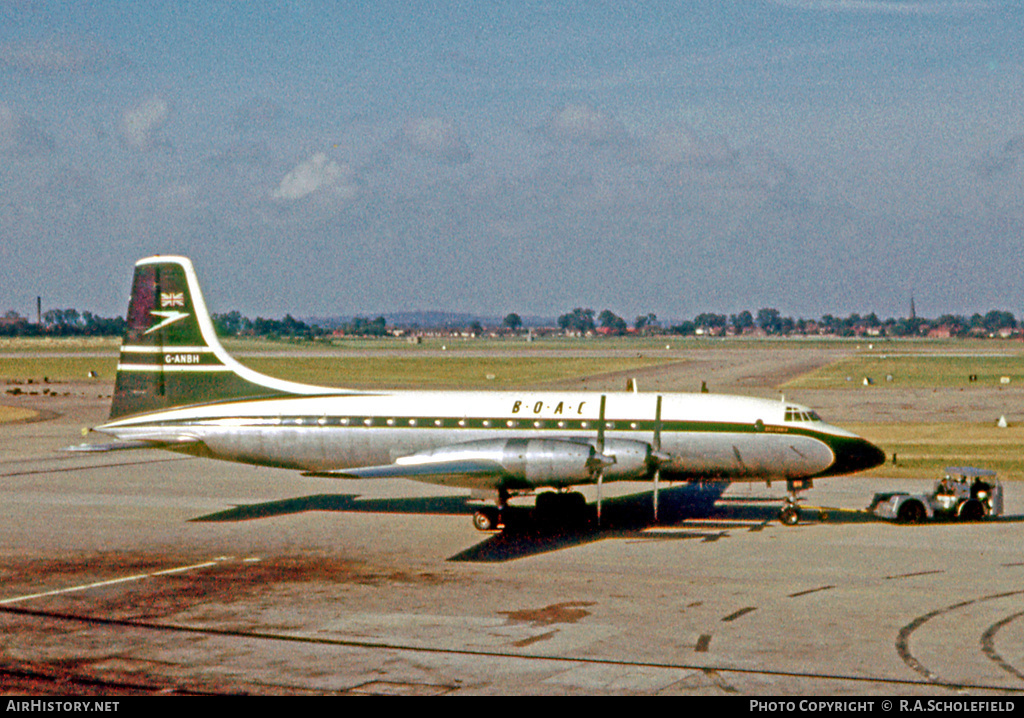 Aircraft Photo of G-ANBH | Bristol 175 Britannia 102 | BOAC - British Overseas Airways Corporation | AirHistory.net #29189