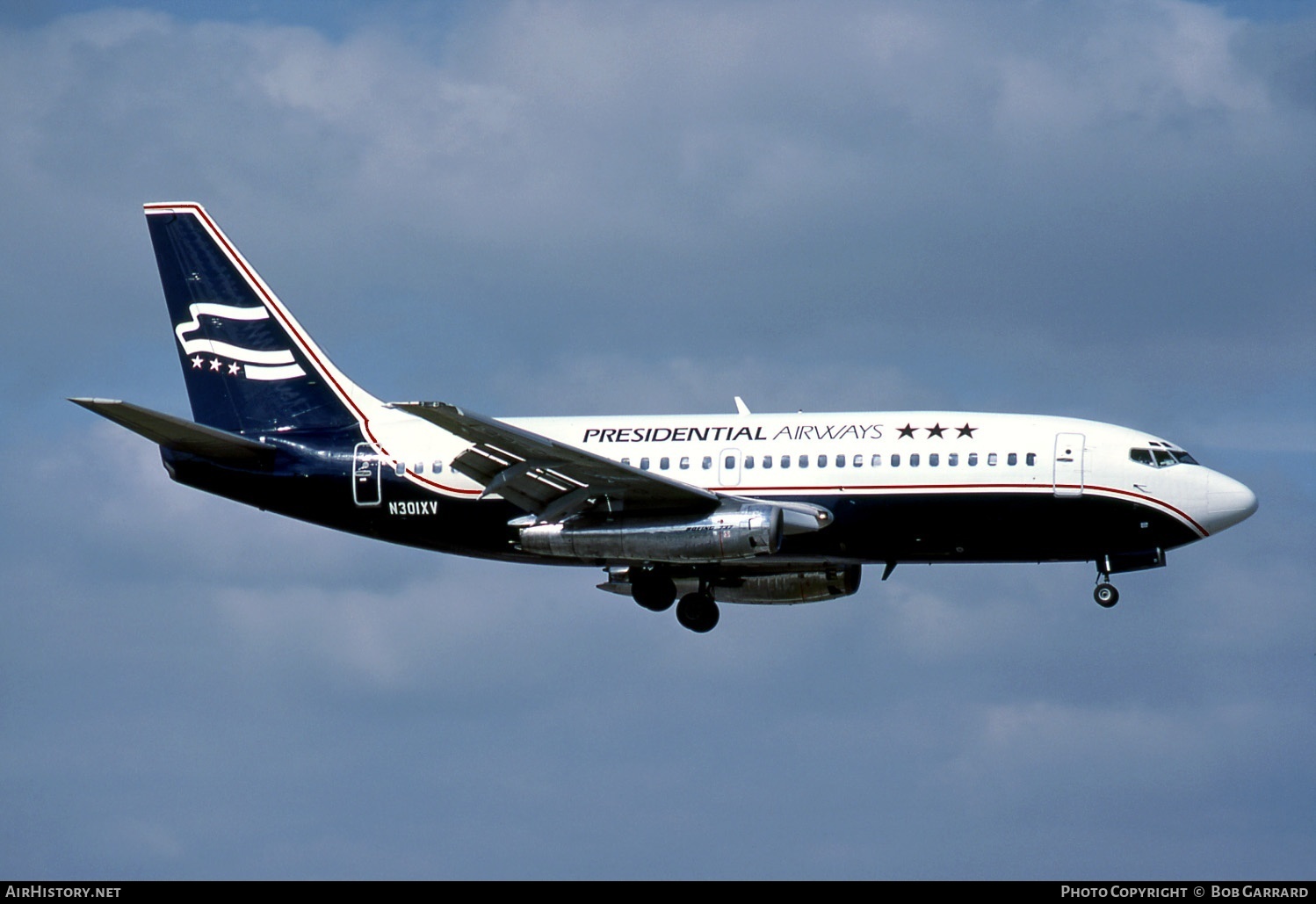 Aircraft Photo of N301XV | Boeing 737-230C | Presidential Airways | AirHistory.net #29205