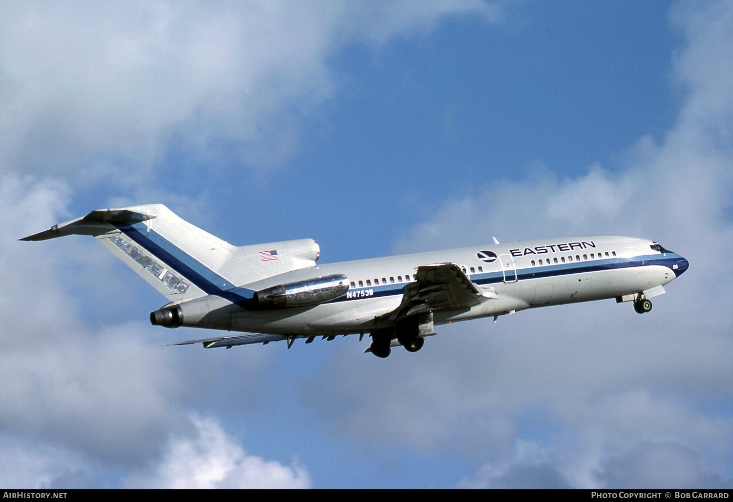 Aircraft Photo of N4753B | Boeing 727-25 | Eastern Air Lines | AirHistory.net #29206