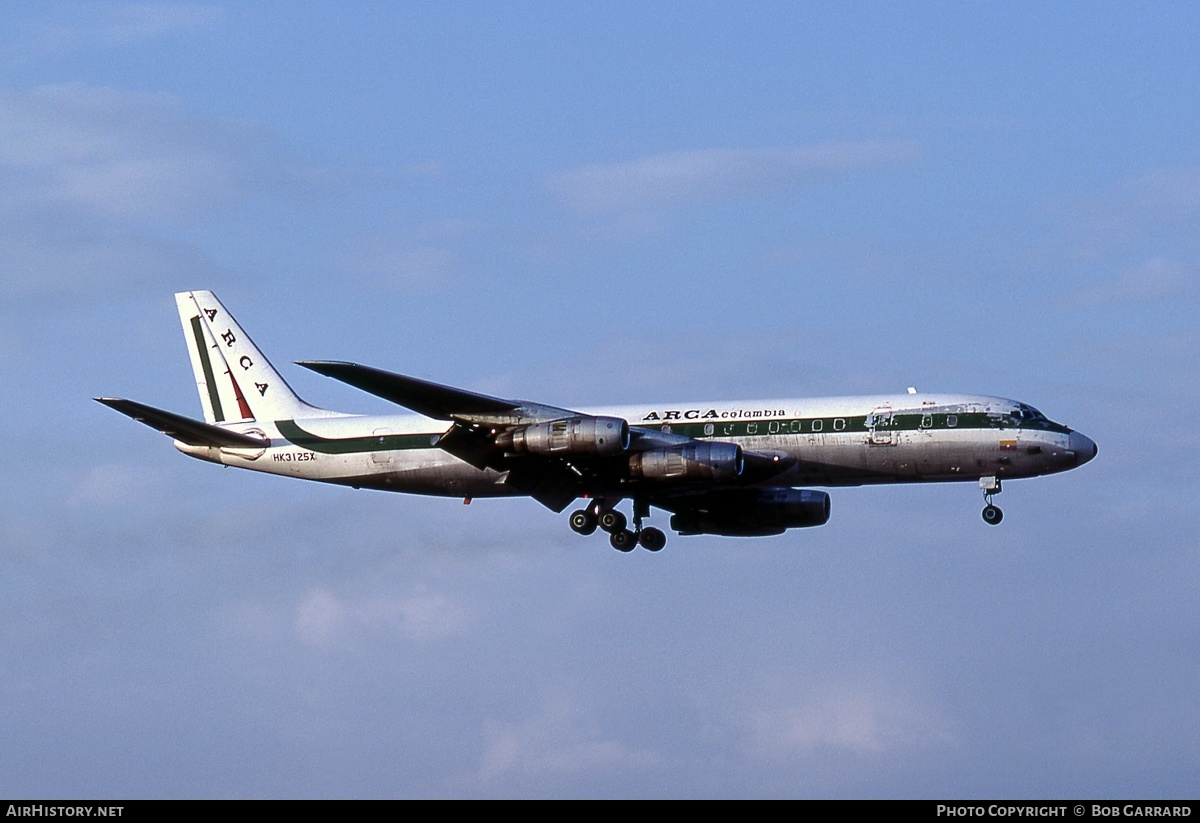 Aircraft Photo of HK-3125X | Douglas DC-8-53(F) | ARCA Colombia | AirHistory.net #29208