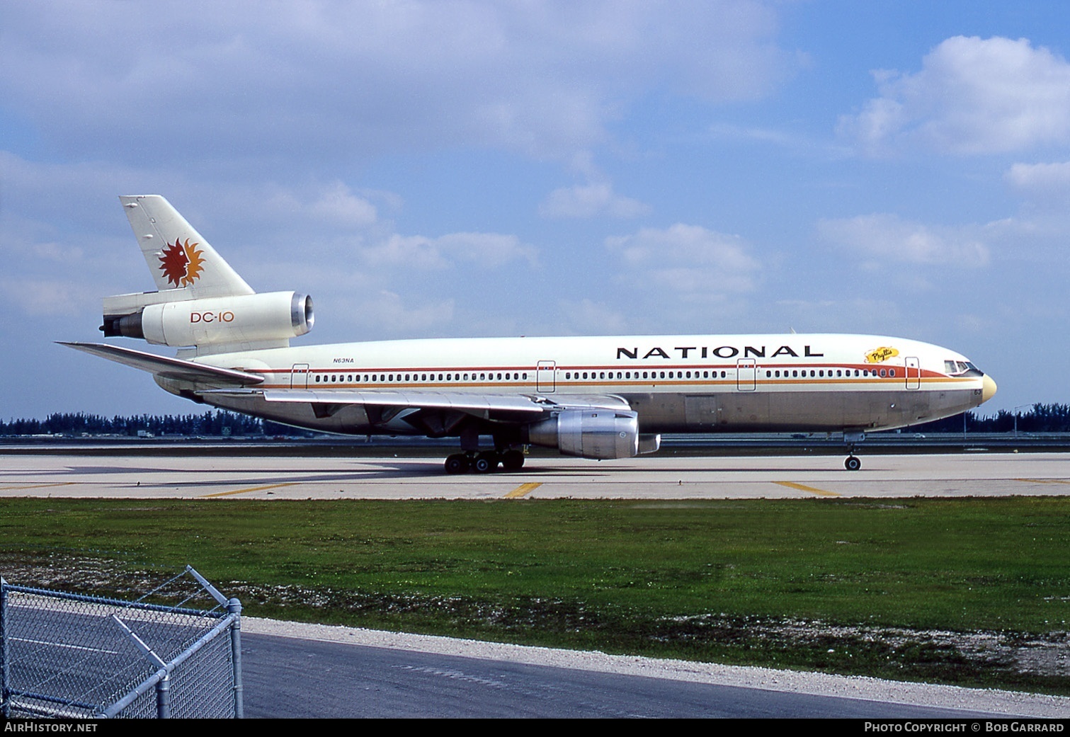 Aircraft Photo of N63NA | McDonnell Douglas DC-10-10 | National Airlines | AirHistory.net #29211