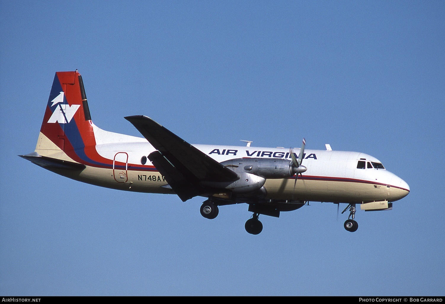 Aircraft Photo of N748AV | British Aerospace BAe-748 Srs2B/FAA | Air Virginia | AirHistory.net #29218