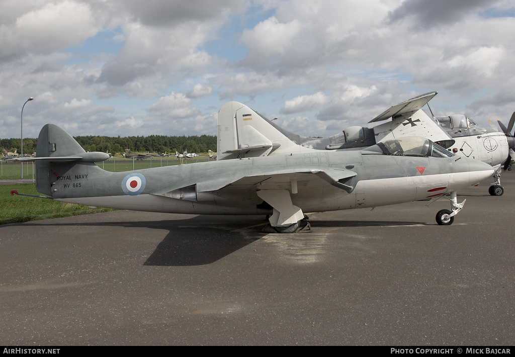 Aircraft Photo of WV865 | Hawker Sea Hawk FGA6 | UK - Navy | AirHistory.net #29219