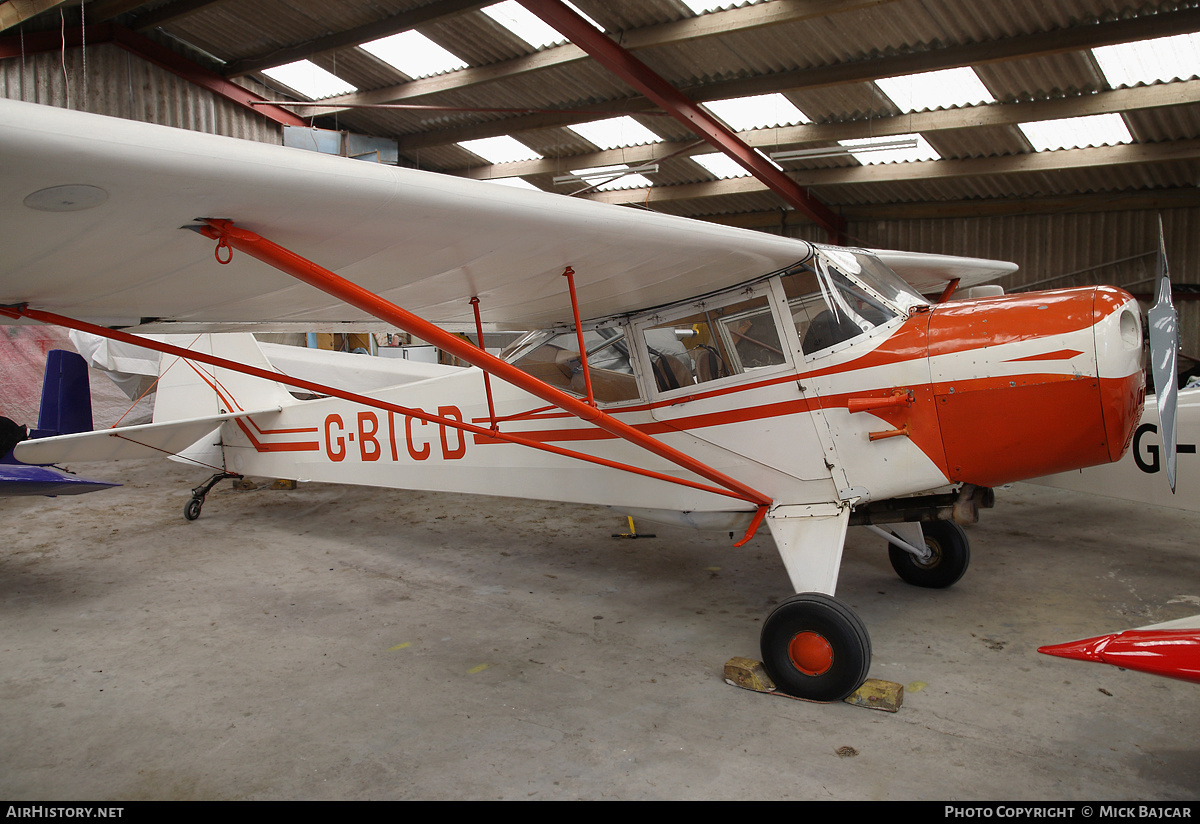 Aircraft Photo of G-BICD | Taylorcraft G Auster Mk4 | AirHistory.net #29240