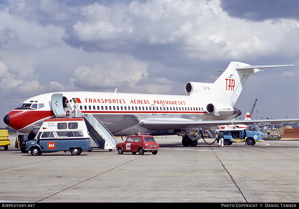 Aircraft Photo of CS-TBL | Boeing 727-82 | TAP - Transportes Aéreos Portugueses | AirHistory.net #29252