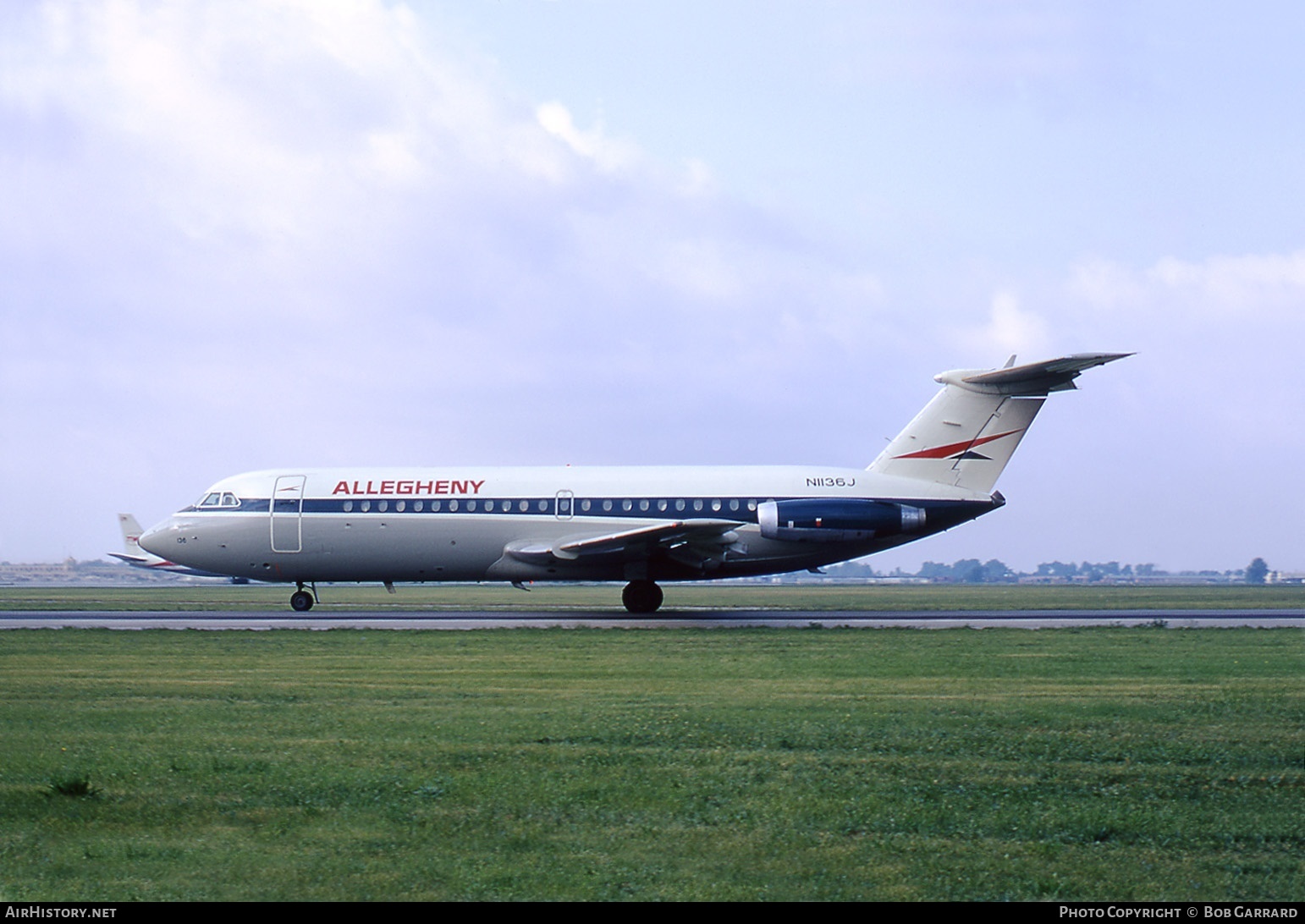 Aircraft Photo of N1136J | BAC 111-203AE One-Eleven | Allegheny Airlines | AirHistory.net #29261