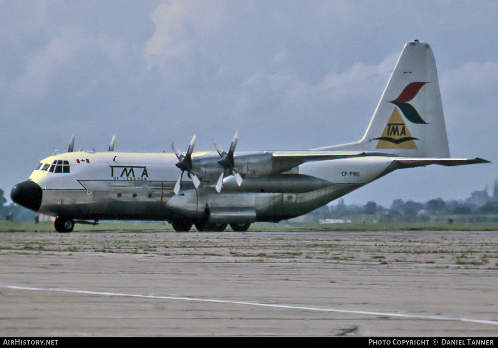 Aircraft Photo of CF-PWO | Lockheed L-100 Hercules (382B) | TMA of Lebanon - Trans Mediterranean Airways | AirHistory.net #29284