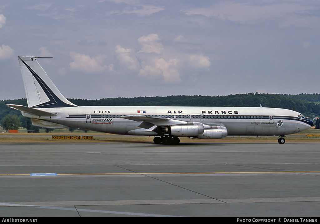 Aircraft Photo of F-BHSN | Boeing 707-328 | Air France | AirHistory.net #29305