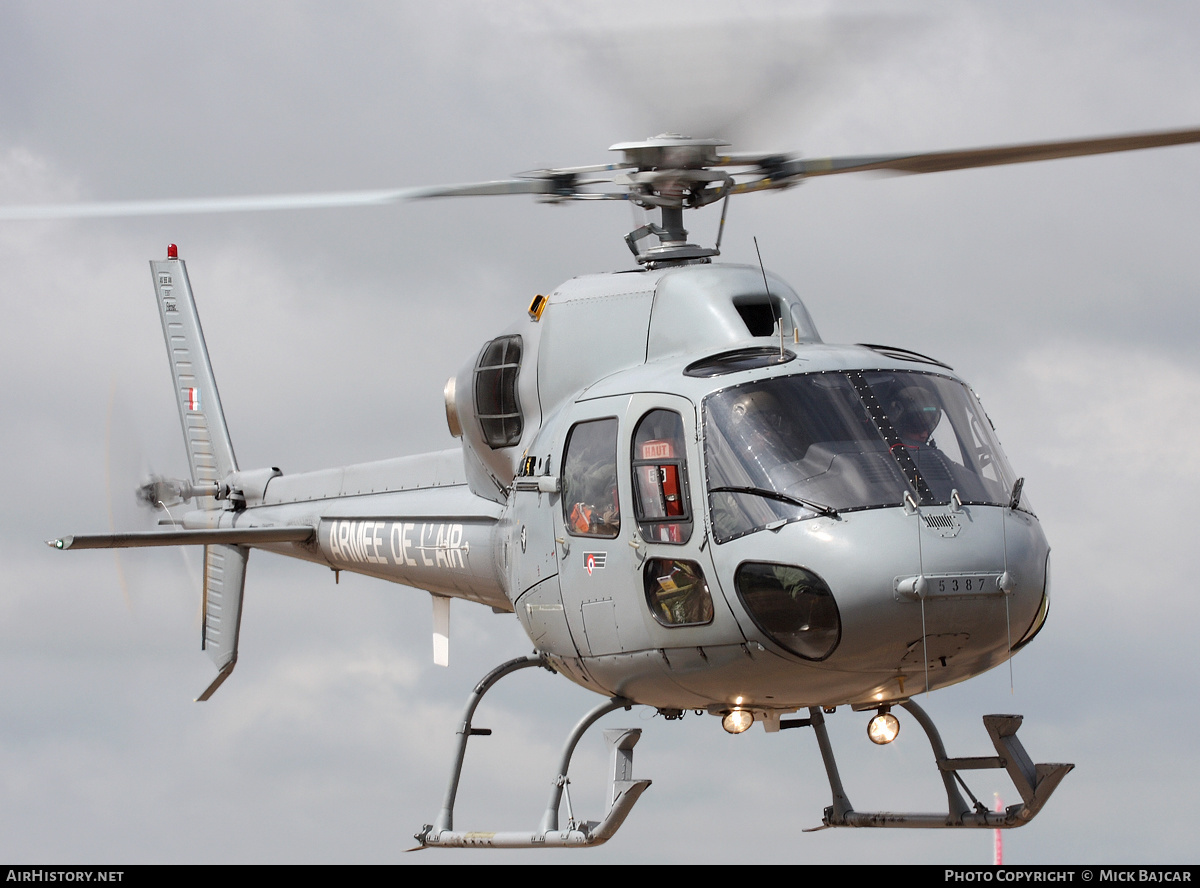 Aircraft Photo of 5387 | Aerospatiale AS-555AN Fennec | France - Air Force | AirHistory.net #29308