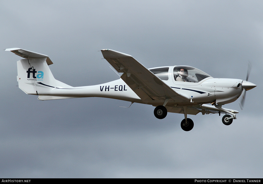 Aircraft Photo of VH-EQL | Diamond DA40-180 Diamond Star | Flight Training Adelaide - FTA | AirHistory.net #29318