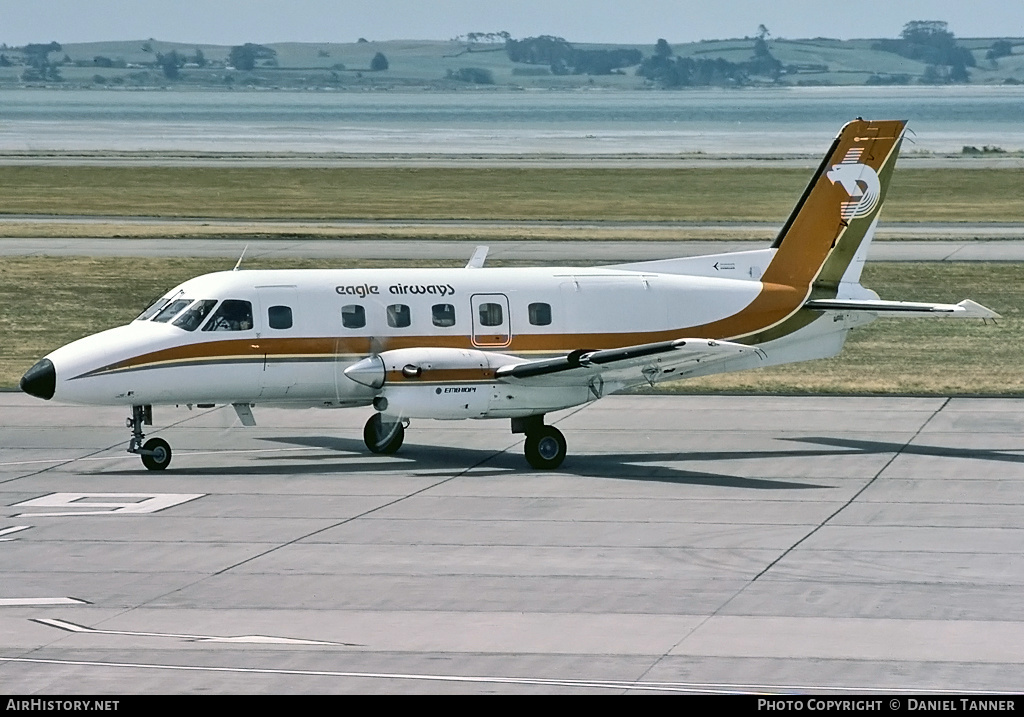 Aircraft Photo of ZK-ERU | Embraer EMB-110P1 Bandeirante | Eagle Airways | AirHistory.net #29319