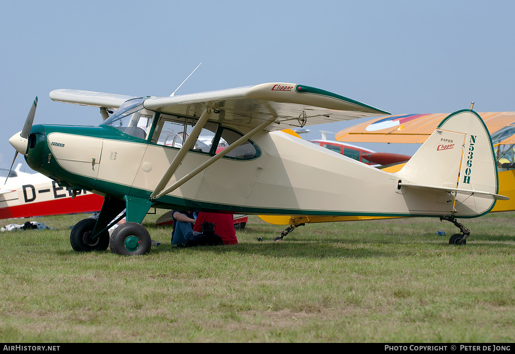 Aircraft Photo of N5360H | Piper PA-16 Clipper | AirHistory.net #29323