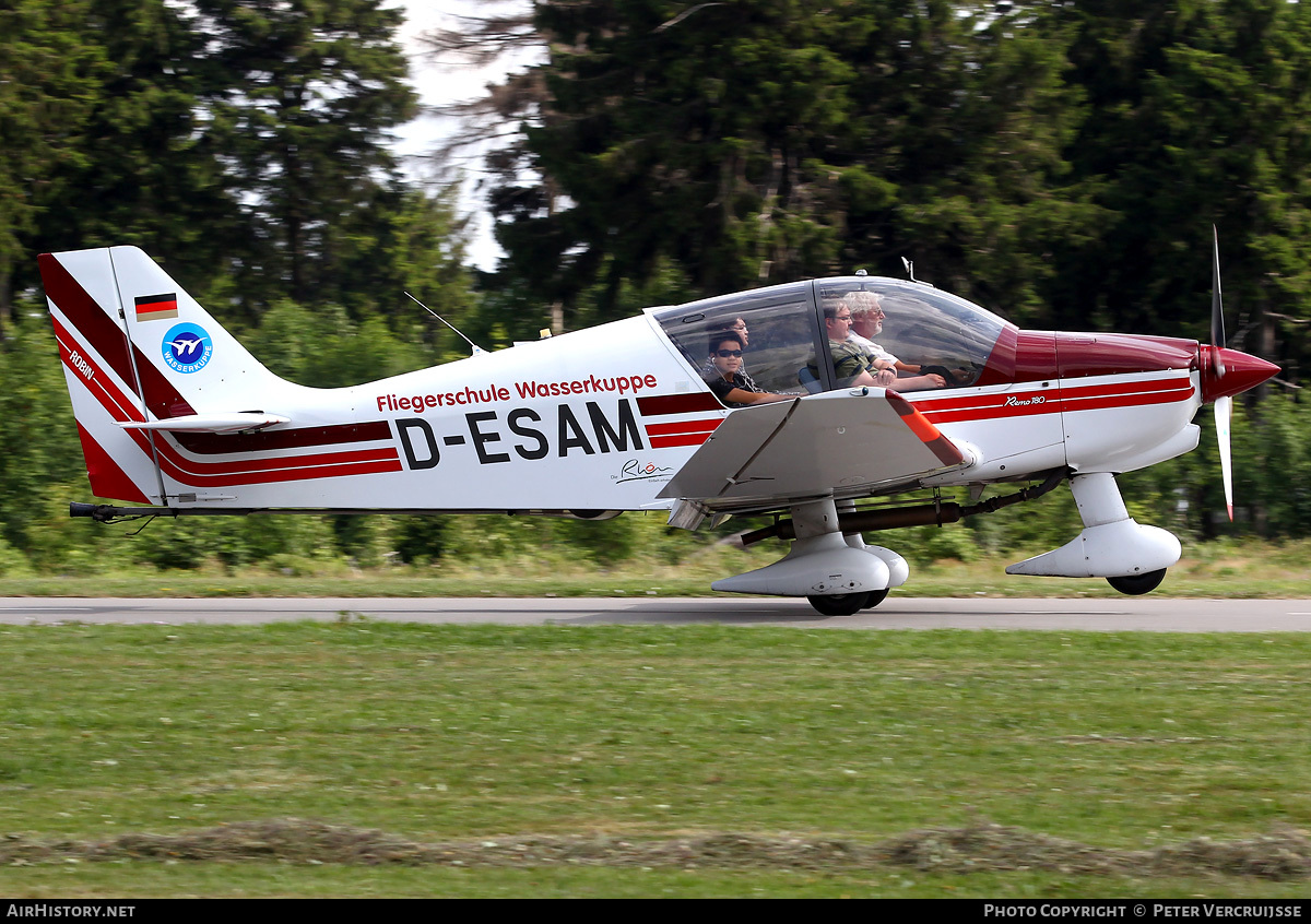 Aircraft Photo of D-ESAM | Robin DR-400-180R Remo 180 | Fliegerschule Wasserkuppe | AirHistory.net #29332