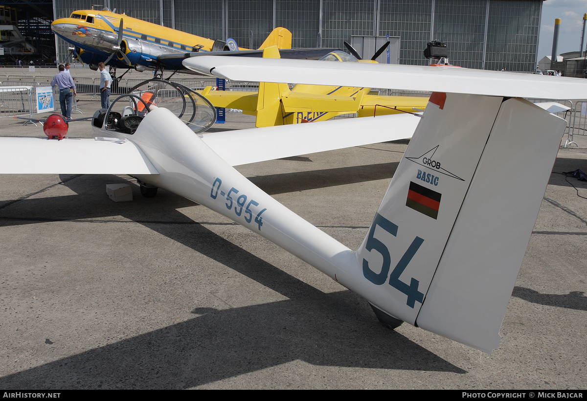 Aircraft Photo of D-5954 | Grob G-103 Twin Astir | AirHistory.net #29337