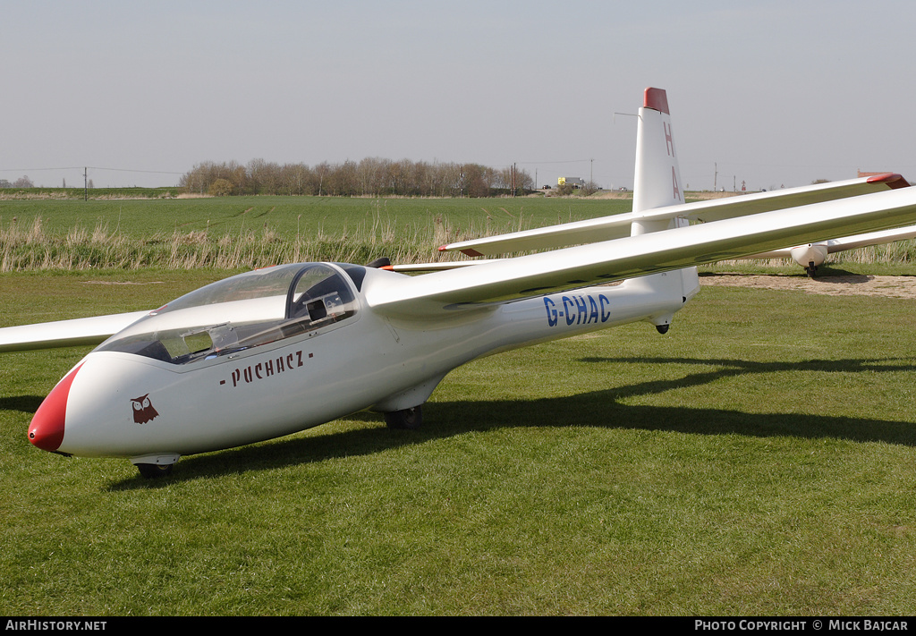 Aircraft Photo of G-CHAC | PZL-Bielsko SZD-50-3 Puchacz | AirHistory.net #29341