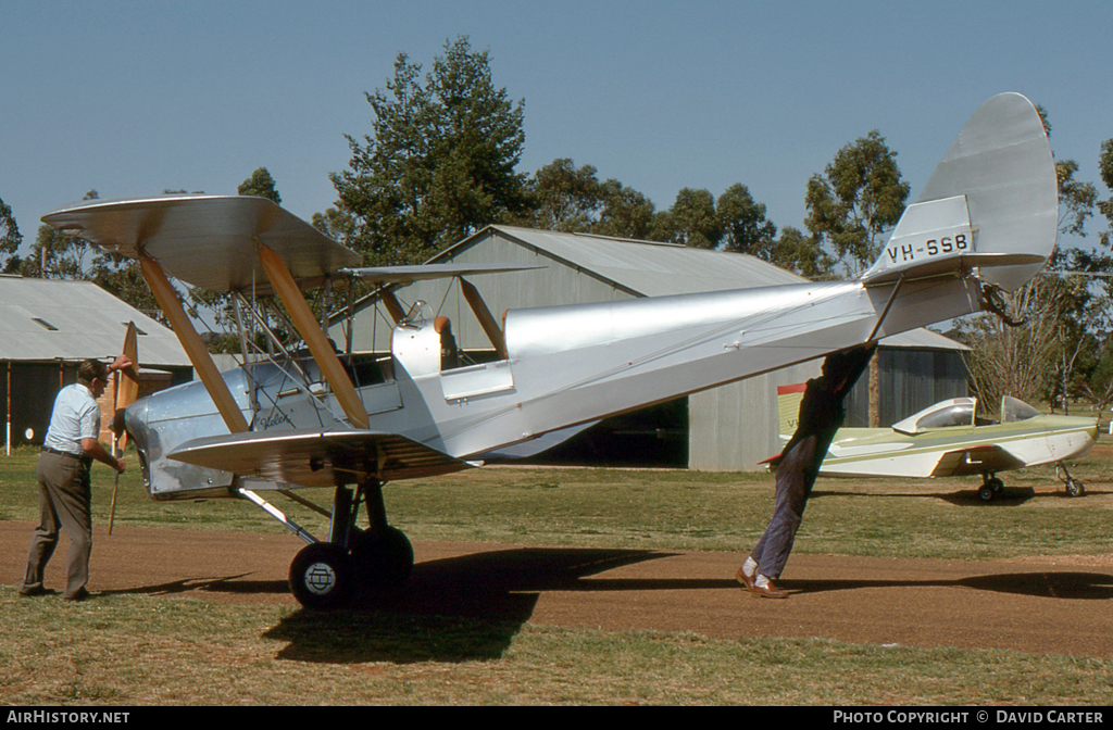 Aircraft Photo of VH-SSB | De Havilland D.H. 82A Tiger Moth | AirHistory.net #29356