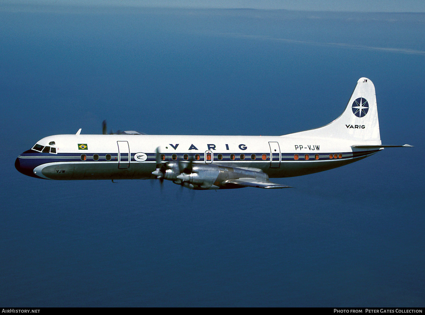 Aircraft Photo of PP-VJW | Lockheed L-188A Electra | Varig | AirHistory.net #29357