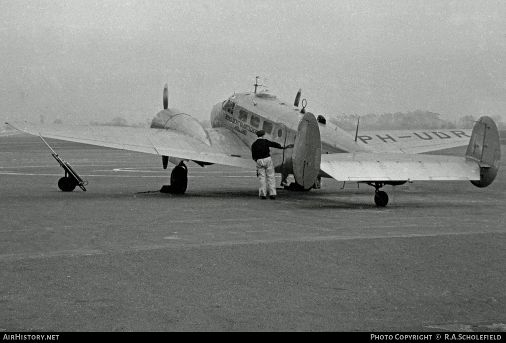 Aircraft Photo of PH-UDR | Beech D18S | Rijksluchtvaartschool - RLS | AirHistory.net #29359