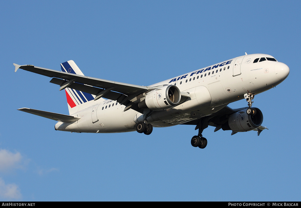 Aircraft Photo of F-GPMF | Airbus A319-113 | Air France | AirHistory.net #29370
