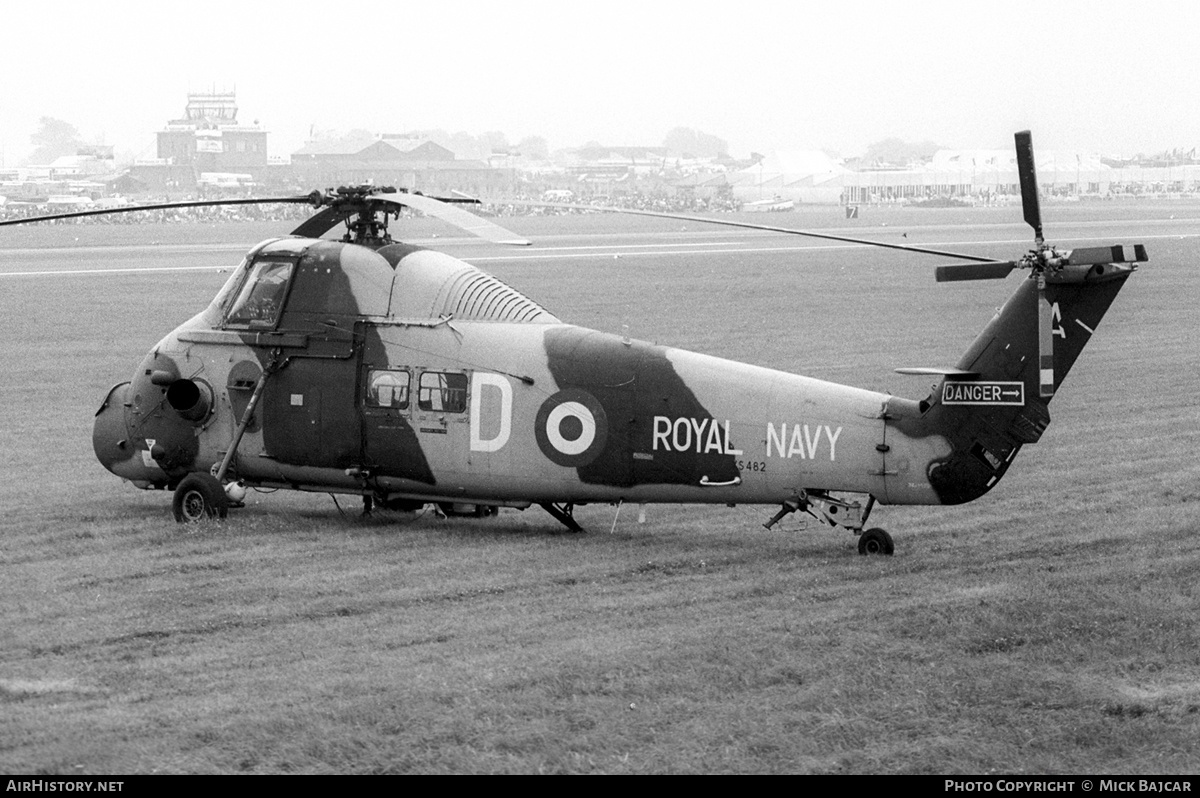 Aircraft Photo of XS482 | Westland WS-58 Wessex HU.5 | UK - Navy | AirHistory.net #29387