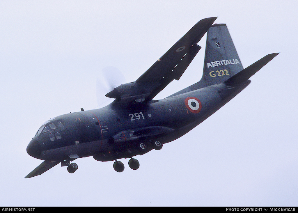 Aircraft Photo of MM62101 | Aeritalia G-222TCM | Italy - Air Force | AirHistory.net #29388