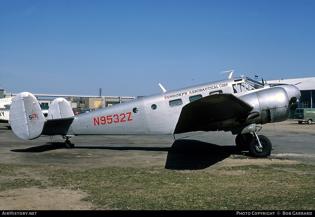 Aircraft Photo of N9532Z | Beech C-45H Expeditor | Sundorph Aeronautical Corporation - SAC | AirHistory.net #29397