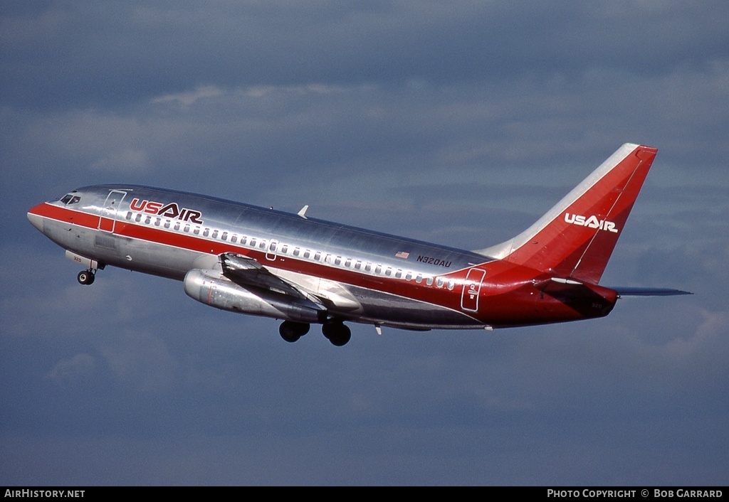 Aircraft Photo of N320AU | Boeing 737-2B7/Adv | USAir | AirHistory.net #29423