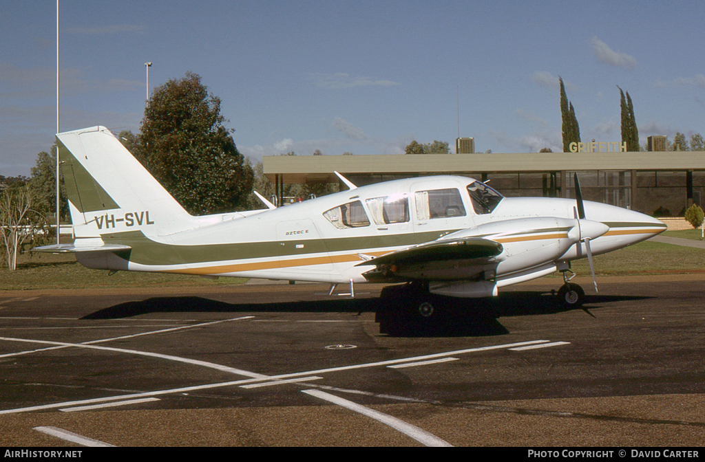 Aircraft Photo of VH-SVL | Piper PA-23-250 Aztec E | AirHistory.net #29434