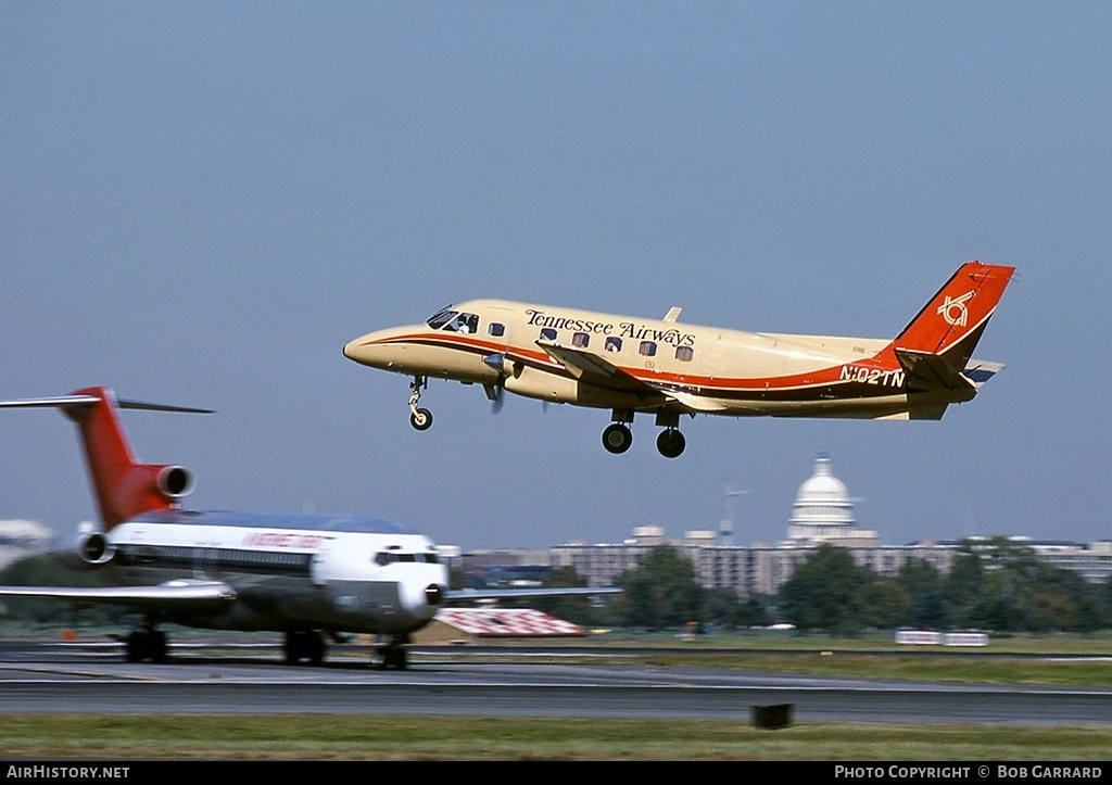Aircraft Photo of N102TN | Embraer EMB-110P1A Bandeirante | Tennessee Airways | AirHistory.net #29440