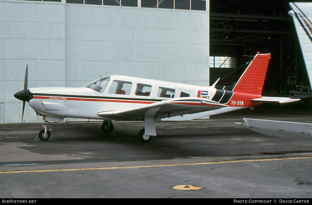 Aircraft Photo of VH-SVN | Piper PA-32R-300 Cherokee Lance | AirHistory.net #29451