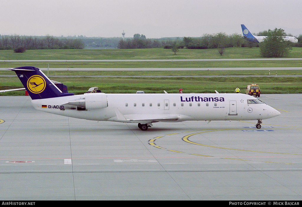 Aircraft Photo of D-ACJB | Canadair CRJ-100LR (CL-600-2B19) | Lufthansa | AirHistory.net #29452
